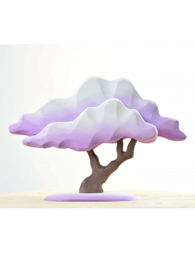 Winterse japanse esdoorn boom