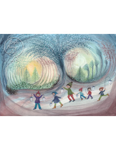 Ansichtkaart Sint Maarten Bijdehansje