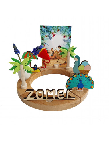 Zeemeermin steker voor verjaardagsring