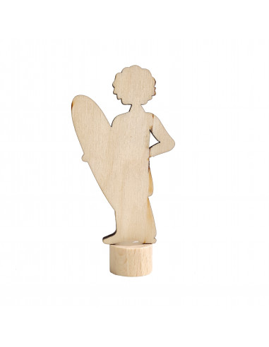 Jongen met surfplank steker