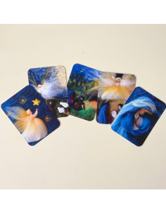 Seizoenstafel kaartjes kerst 2