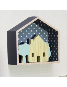 Houten huisjes klein 2