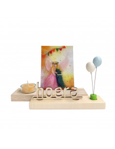 Ansichtkaart feest fee Het Wol Feetje 2
