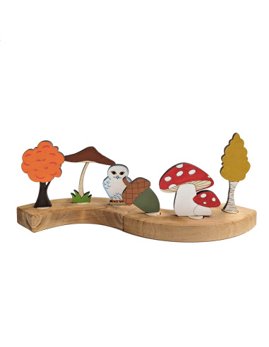 Herfst berkenboom steker