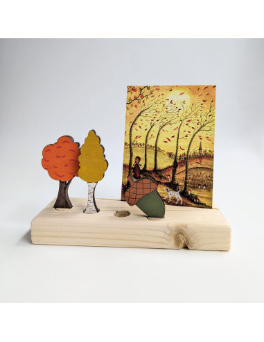 Herfst berkenboom steker