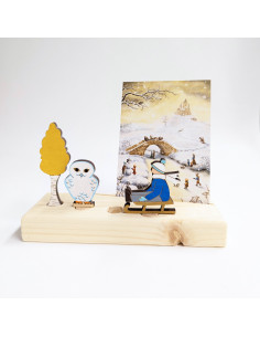 Ansichtkaart schaatsen Raphaela Berendt 2