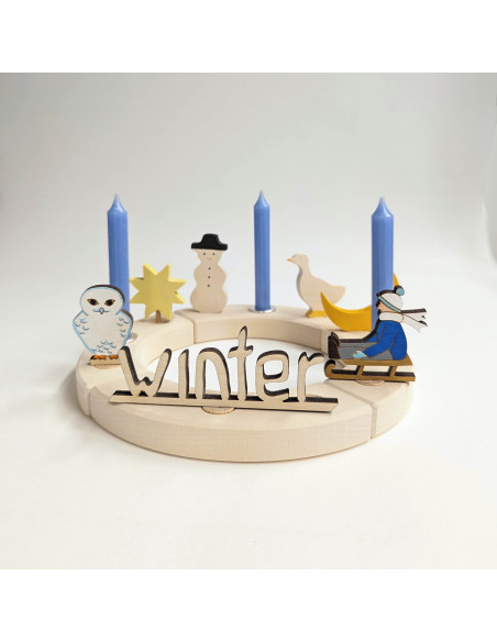 Verjaardagsring klein wit