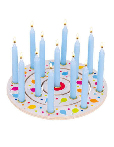 Happy birthday kaarsjesringen