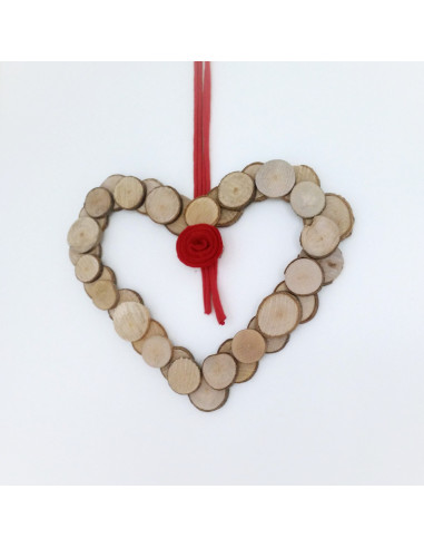 Knutsel houtplakjes groot