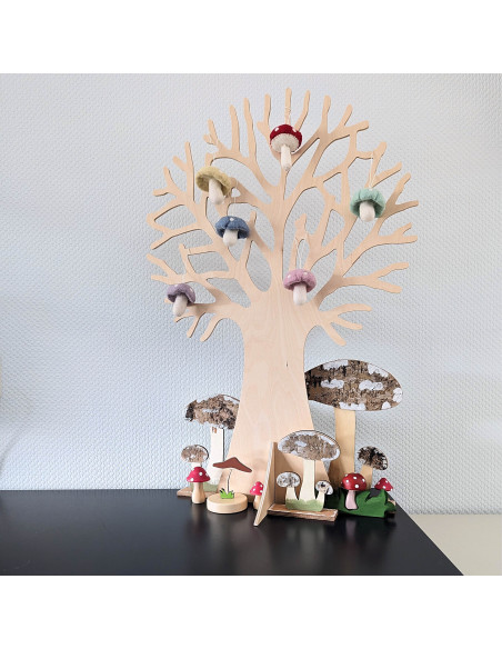 Paddestoel hanger vilt