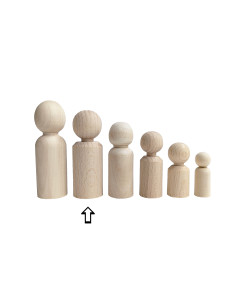 Peg doll recht groot 2