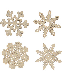 Sneeuwvlok figuur medium 2