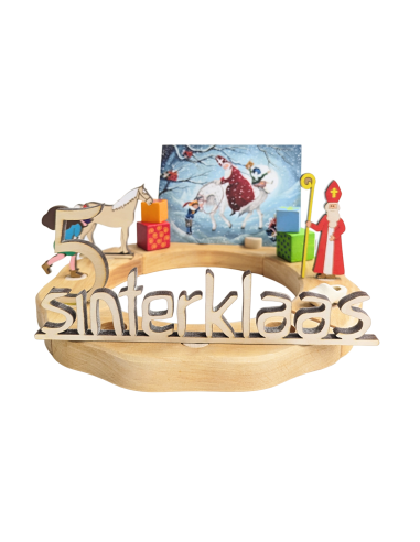 Cijfer 5 naturel steker