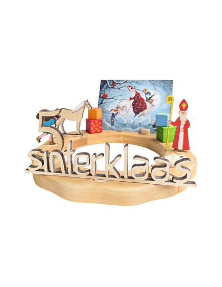 Cijfer 5 naturel steker