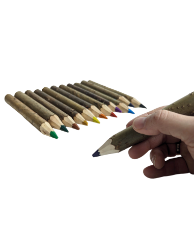 12x potloden met boombast