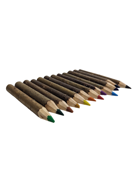 12x potloden met boombast