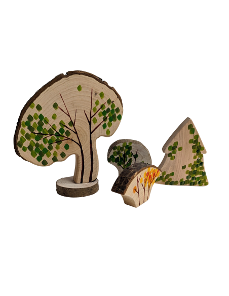 Japanse zomer/herfst bomen set