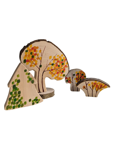 Japanse zomer/herfst bomen set