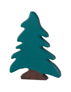 Grote conifeer Holztiger