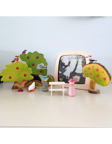 Zomer waslijn plaat voor seizoenslamp Robin Pieterse