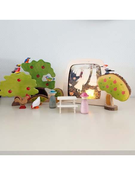 Zomer waslijn plaat voor seizoenslamp Robin Pieterse