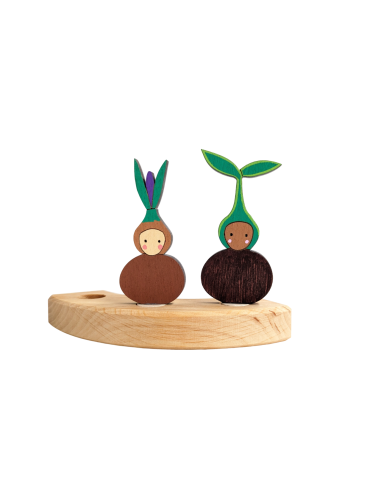 Wortelkind bladeren steker