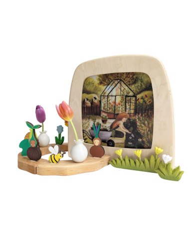 Wortelkind bladeren steker