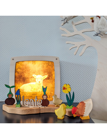 Lammetje plaat Iris Esther