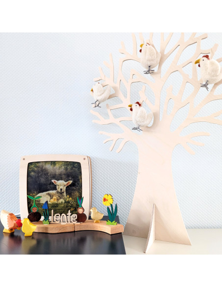 Lammetje plaat Iris Esther