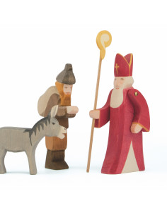 Sinterklaas met staf bewegende armen Ostheimer 2