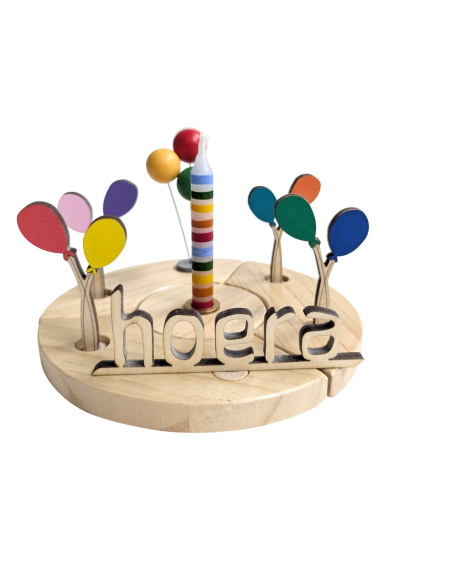 Verjaardagsring gelakt