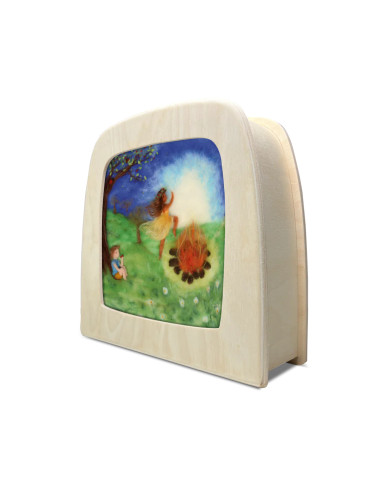 Midzomerfeest plaat voor seizoenslamp Het Wol...