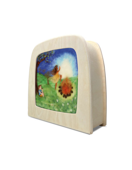 Midzomerfeest plaat voor seizoenslamp Het Wol Feetje