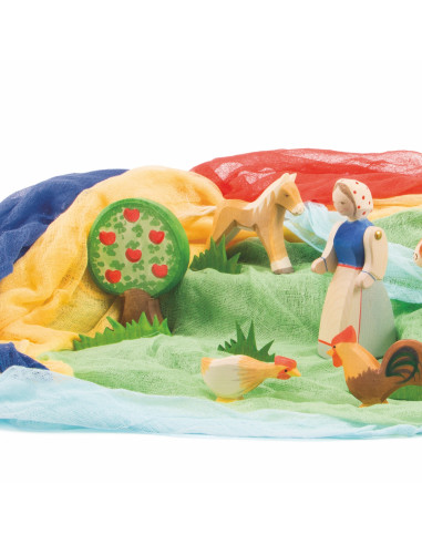 Katoenen seizoenstafel doeken zomer