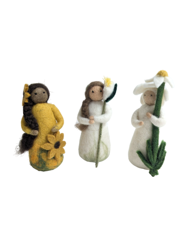 Vilten bloemenfee Margrietje