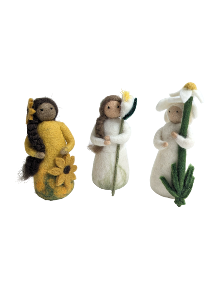 Vilten bloemenfee Margrietje