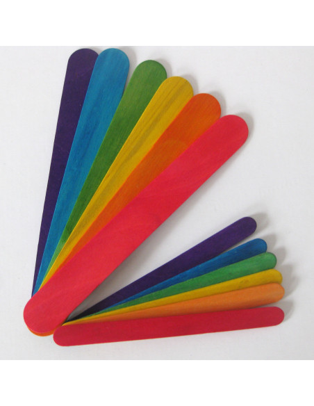 IJsstokjes XL gekleurd