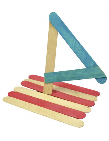 IJsstokjes XL gekleurd