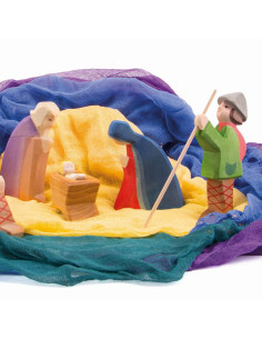 Katoenen seizoenstafel doeken kerst 2