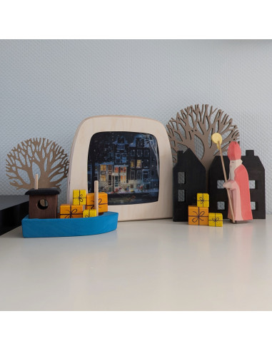 Sint te water plaat voor seizoenslamp Mark Janssen