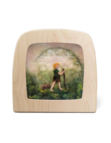 Lente wandeling plaat voor seizoenslamp Het Wol...