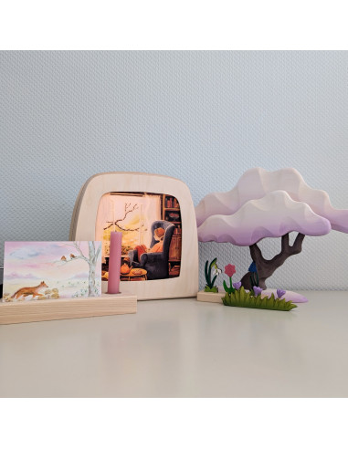 Lente raam plaat voor in seizoenslamp Esther...