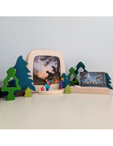 Lampion plaat voor seizoenslamp Ann Galland