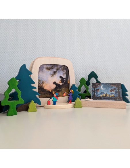 Lampion plaat voor seizoenslamp Ann Galland