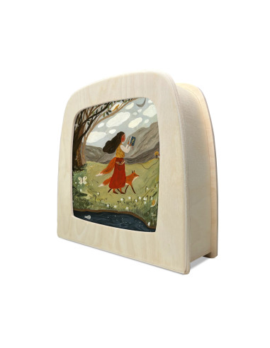 Lezen plaat voor seizoenslamp Tijana Draws