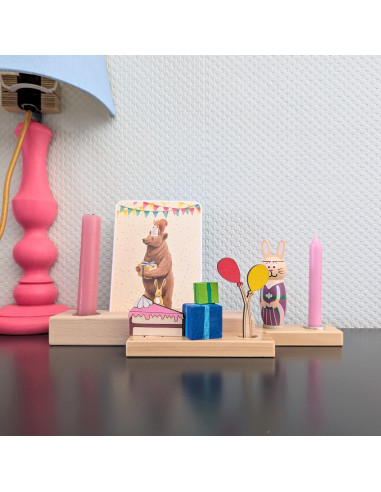 Stekerhouder recht middel