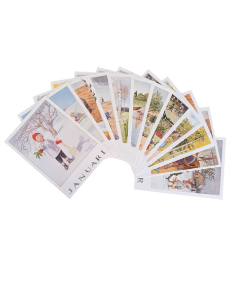 Maand ansichtkaarten Elsa Beskow