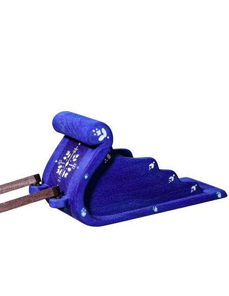 Sneeuwkoningin met slee set