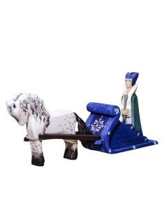 Sneeuwkoningin met slee set