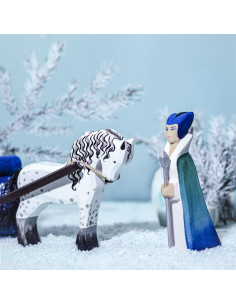 Sneeuwkoningin met slee set 2